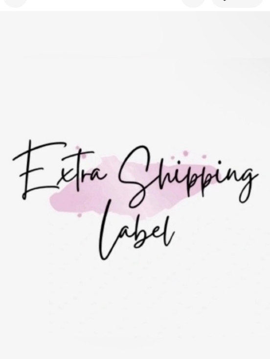 extra shipping label Other - EXTRA SHIPPING LABEL FOR PACKAGES OVER 5 POUNDS